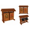 仿古垃圾箱，廠家直銷，價(jià)格低，質(zhì)量好，多年經(jīng)驗(yàn)值得信賴