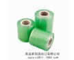 【河南】手工用7公分寬綠色PVC纏繞膜 1英寸小管芯包裝膜