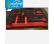 廠家供應(yīng)紅色海綿包裝盒 植絨加厚紅色海綿內(nèi)襯