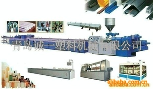 供應(yīng)PVC塑鋼門窗生產(chǎn)線擠出機(jī)  彩色塑鋼門窗型材生產(chǎn)線